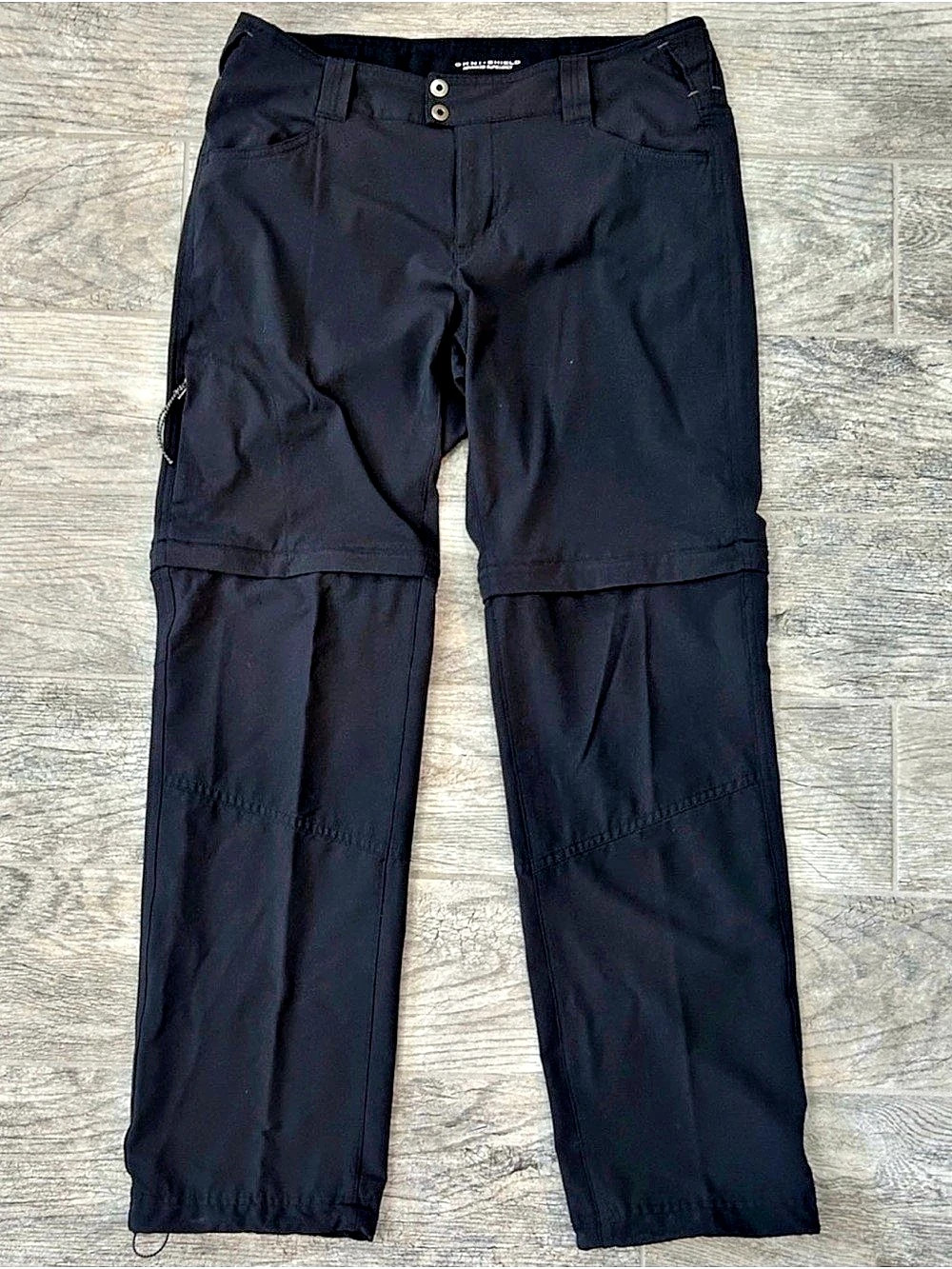 Columbia Convertible Pants Black Size 12